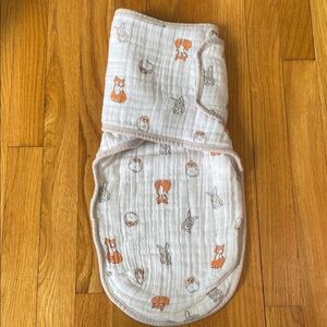 Aden and Anais Animal Print Swaddle Blanket